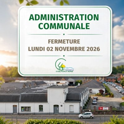 Avis de fermeture