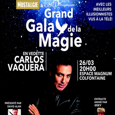 L'Espace Magnum accueillera le "Grand Gala de la Magie" le 26 mars prochain