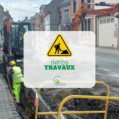 Travaux ORES – Rue Grande à Pâturages